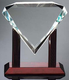 Diamond Award (9"x9"x3")